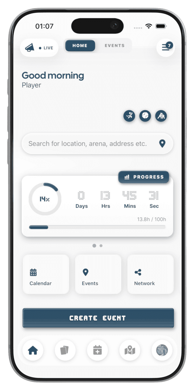 Crewters app screenshot